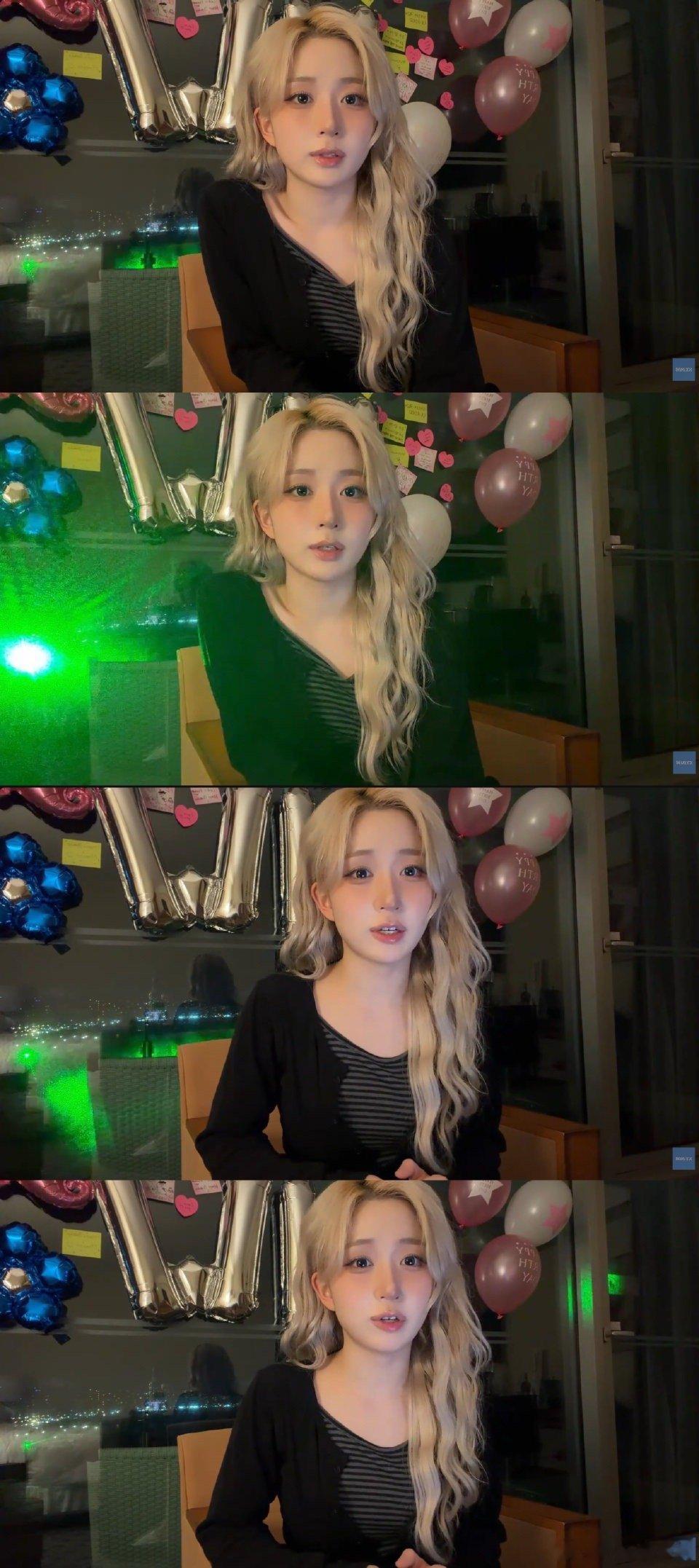 吴海媛生日直播粉丝在酒店楼下呼喊，并有激光笔照射其所在房间。 