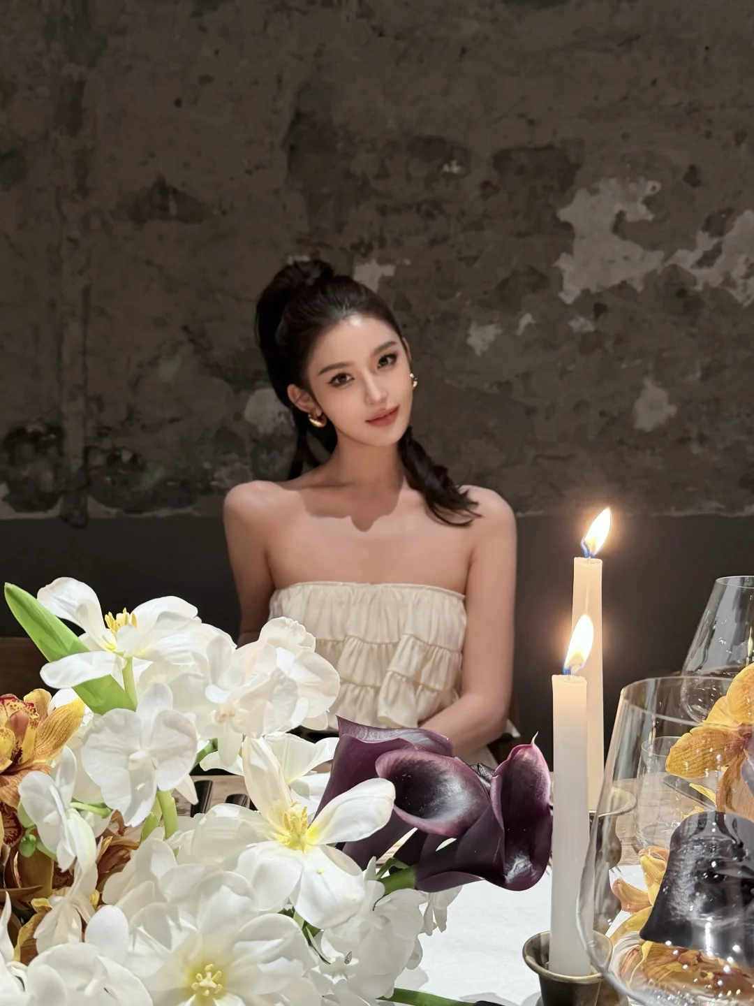 new look 🕯️in  Saint Laurent🍾🪸