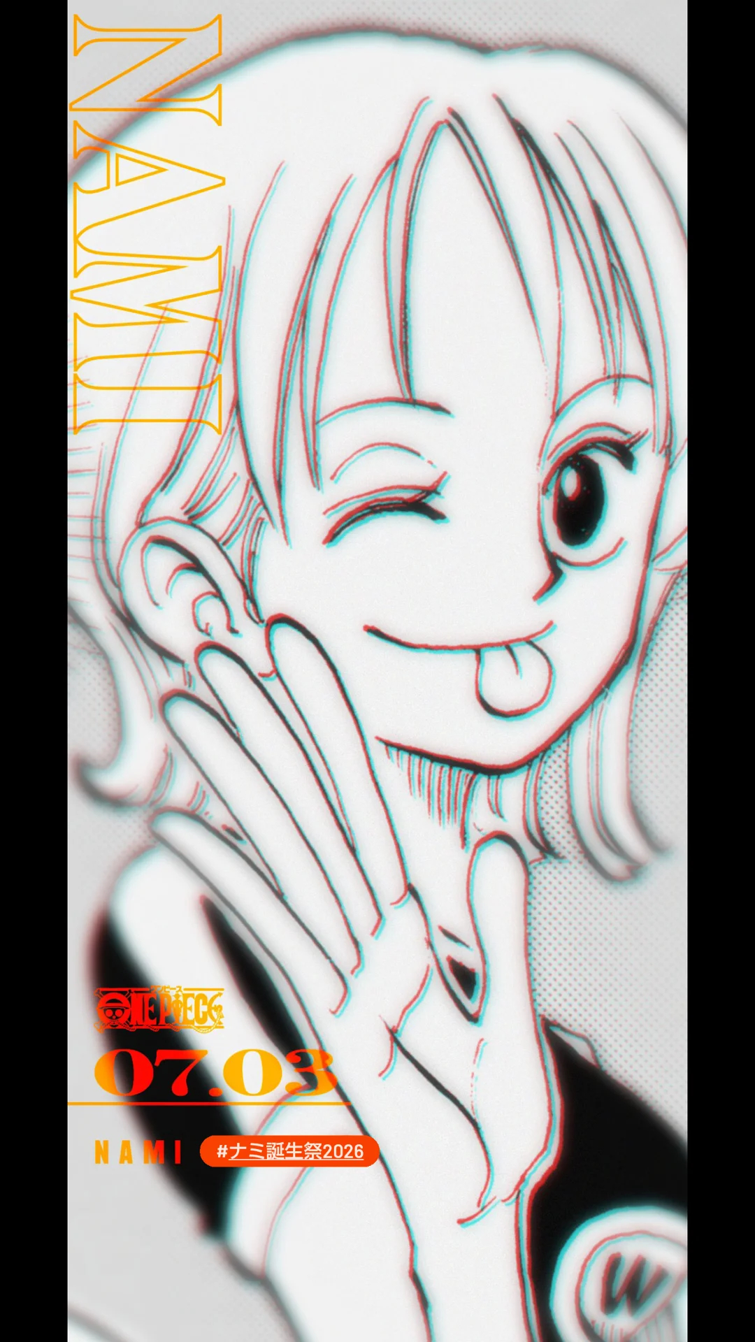 海贼王 【本田快讯】7.3HAPPY BIRTHDAYNAMI海贼王航海王