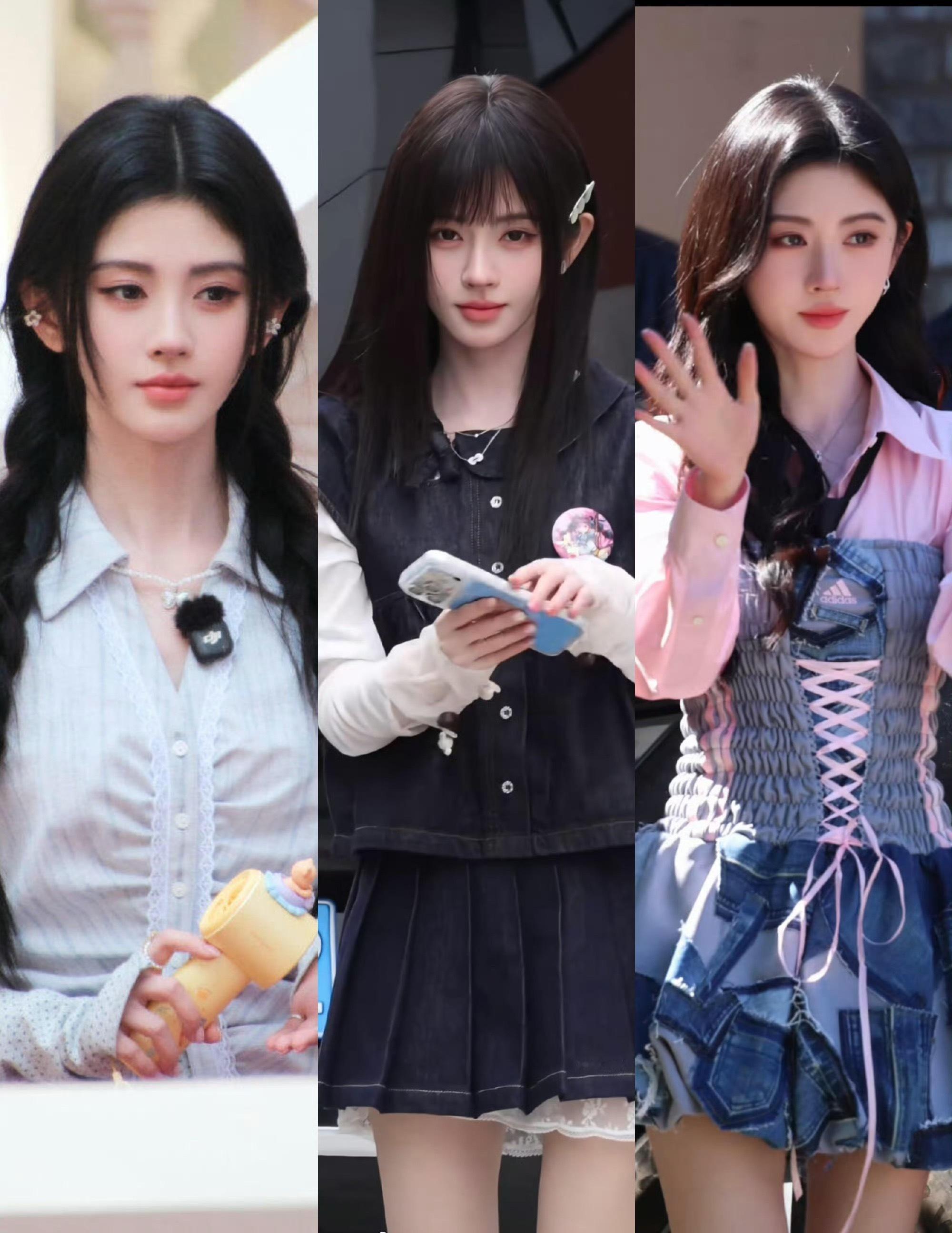 鞠婧祎《来战》团综路透 宝宝好美萌😻 