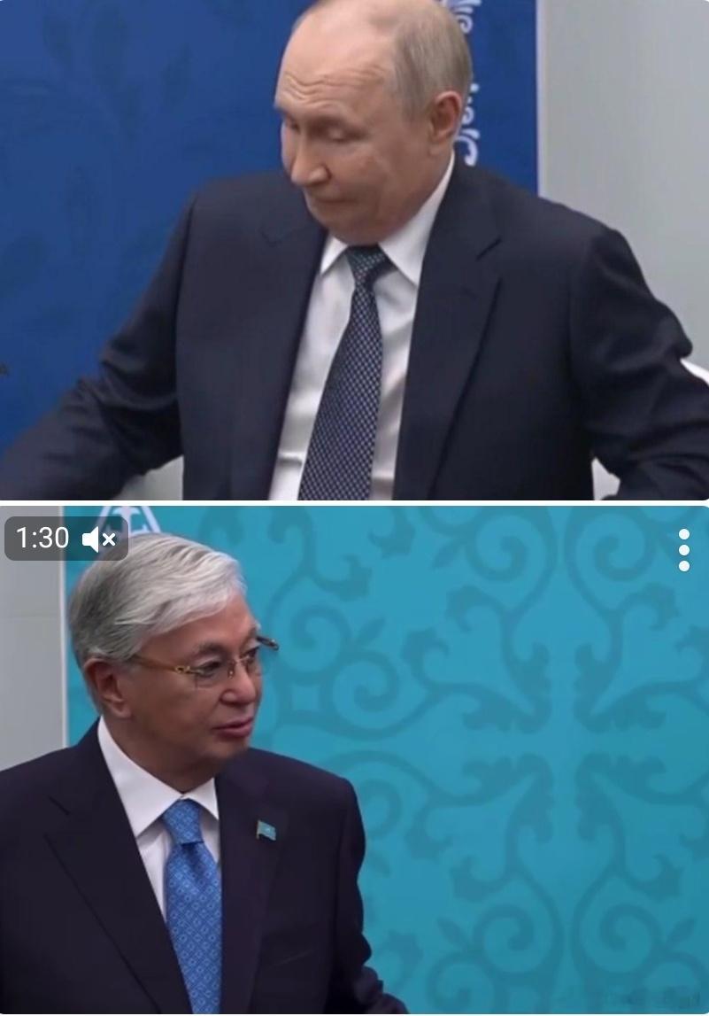 哈萨克斯坦总统呼吁俄罗斯地堡老头子该结束战争了，俄罗斯每天被无人机炸得天翻地覆，