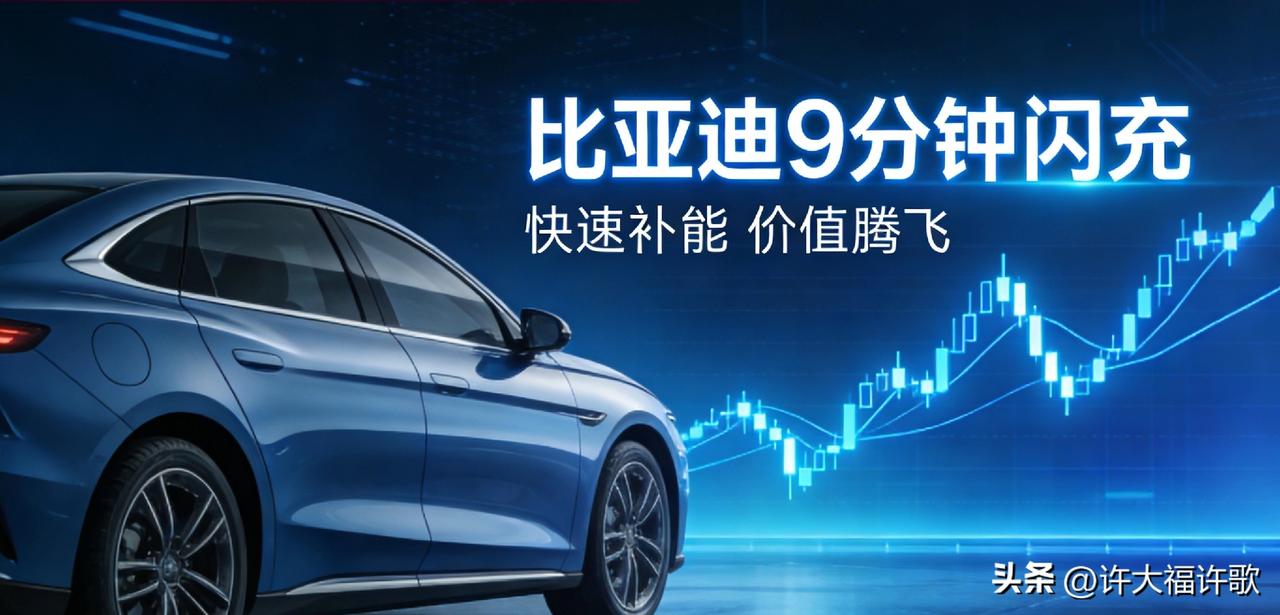 集体看好比亚迪！国际投行：比亚迪被严重低估，9分钟闪充+主力狂扫17亿，估值修复