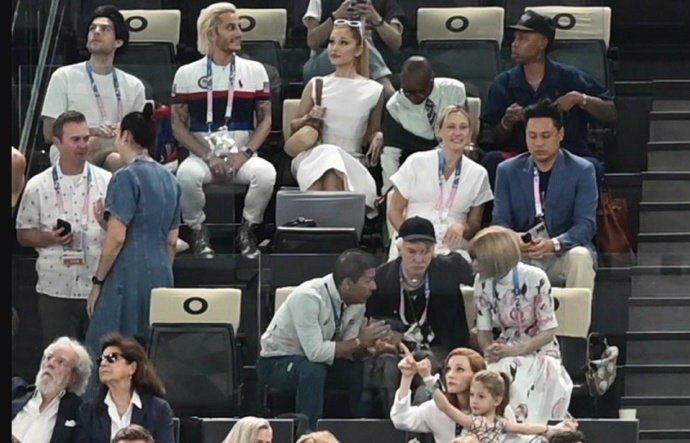 #A妹观赛女子体操#Ariana Grande, Anna Wintour、汤姆
