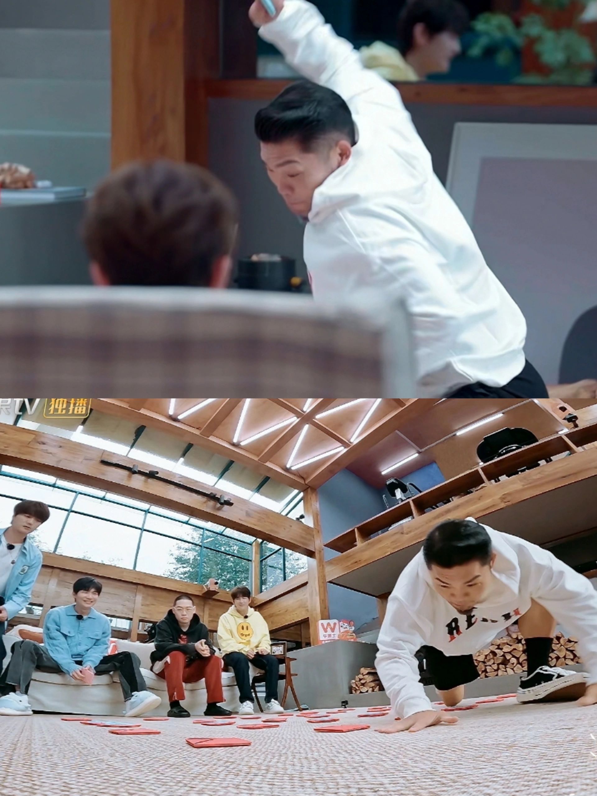 李玖哲综艺感太强了，中午的快乐他给的