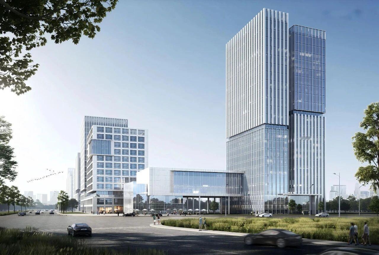 【预计明年投用！临安又一新地标崛起】在临安区玲珑街道，又一个高端制造基地正加速建