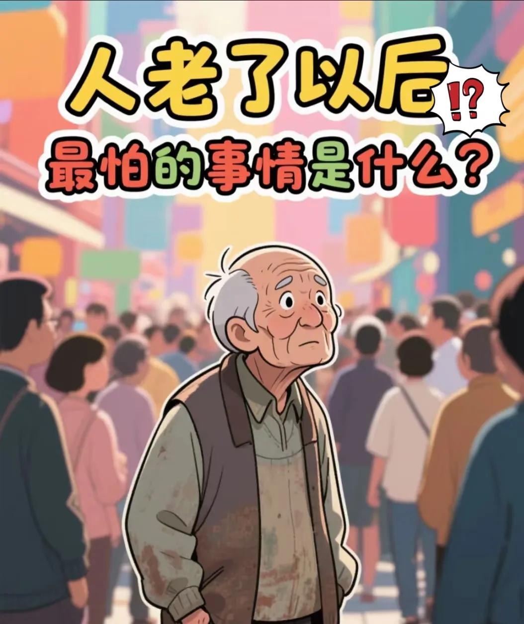 活不好又死不了的状态。

这才是多数人晚年最深的恐惧。

当身体不再听使唤，吃饭