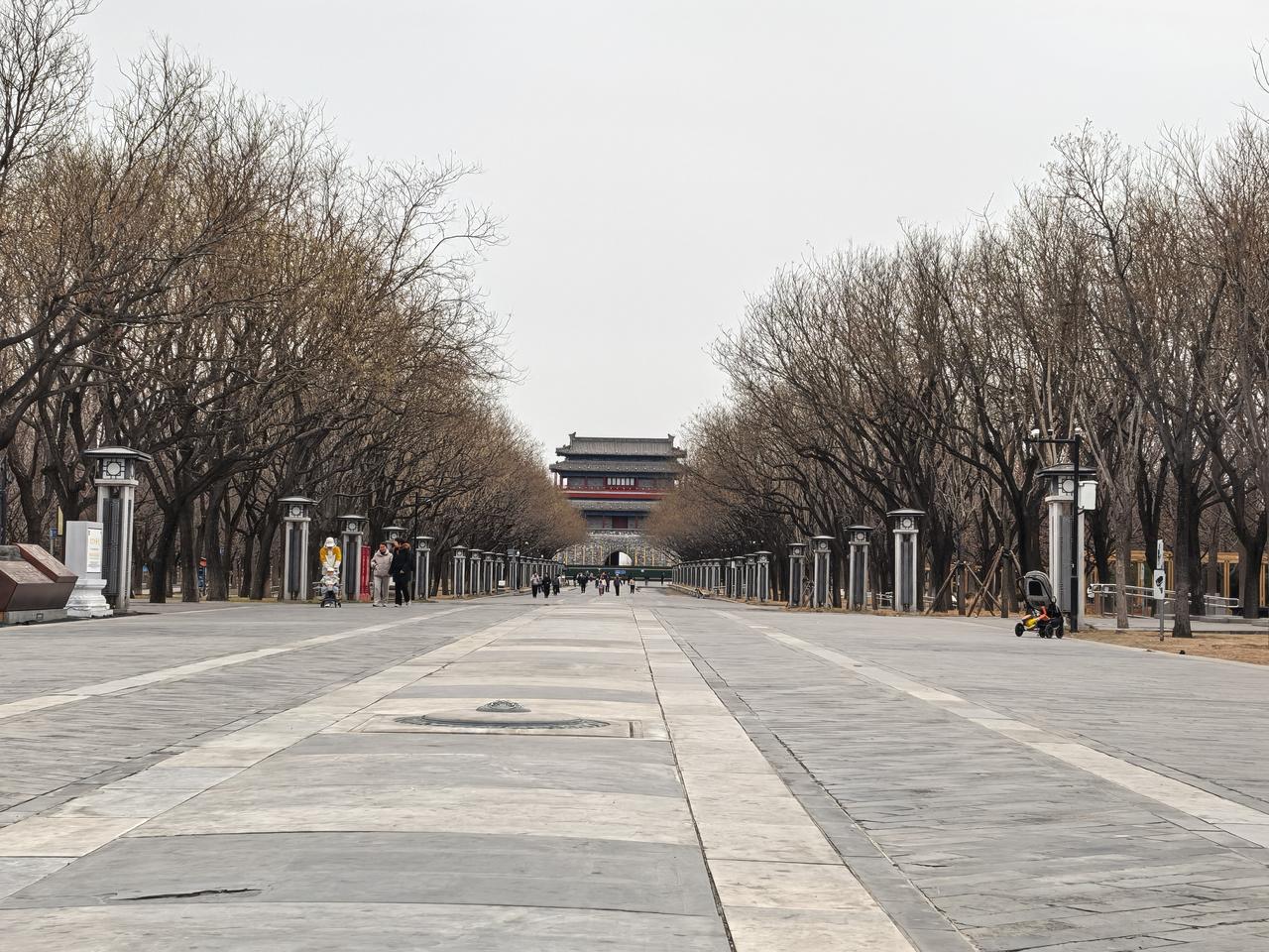 中轴线上的永定门