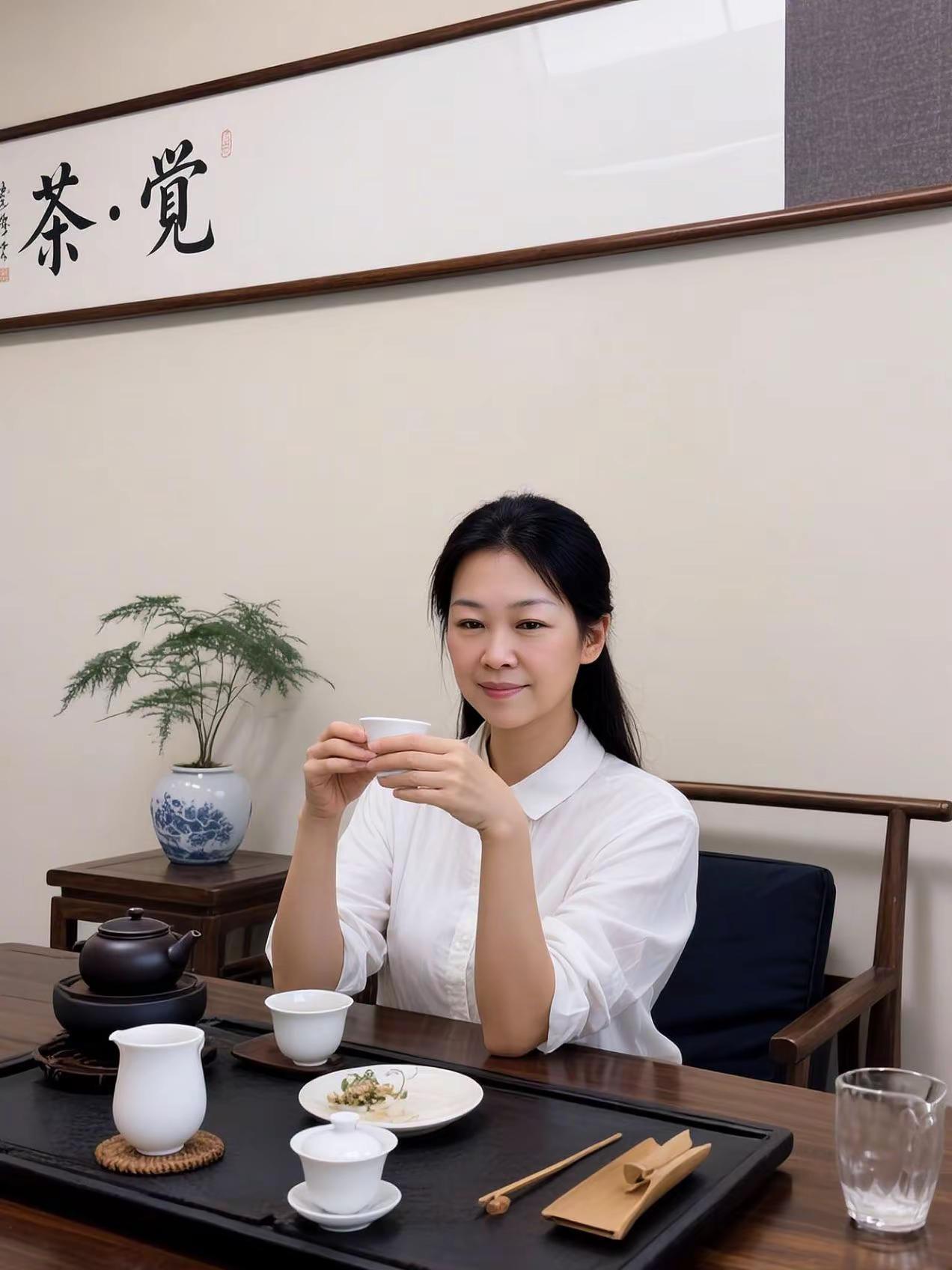 你有这样的贵人吗？AI茶艺写真