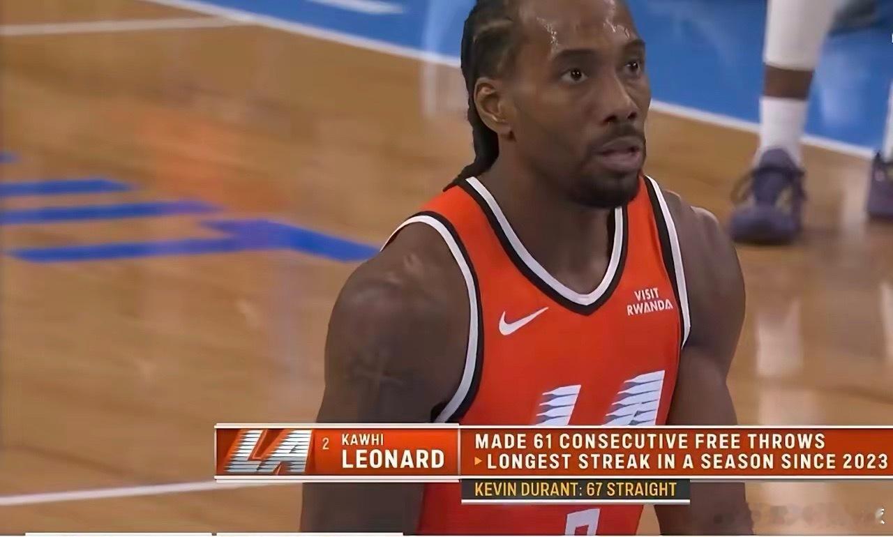 伦纳德51分伦纳德第3节单节26分，前3节51分创生涯新高，快船92-69领先活