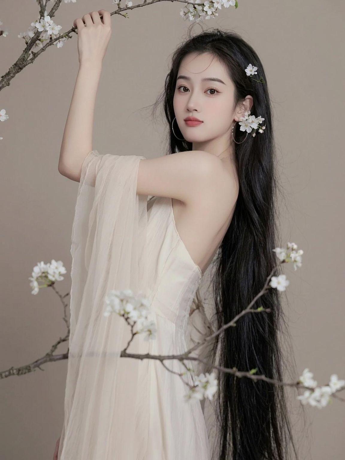 AI素纱春日写真抖音ai创作 抖音玩法合伙人计划。拍同款上热门。