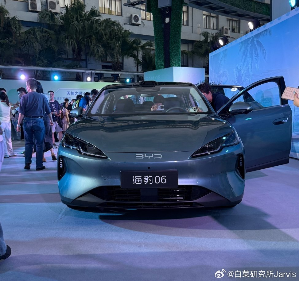 2027款海豹06海豹06来了，虽说宣发资源没有旗舰车型那么炸，但这可是实打实的