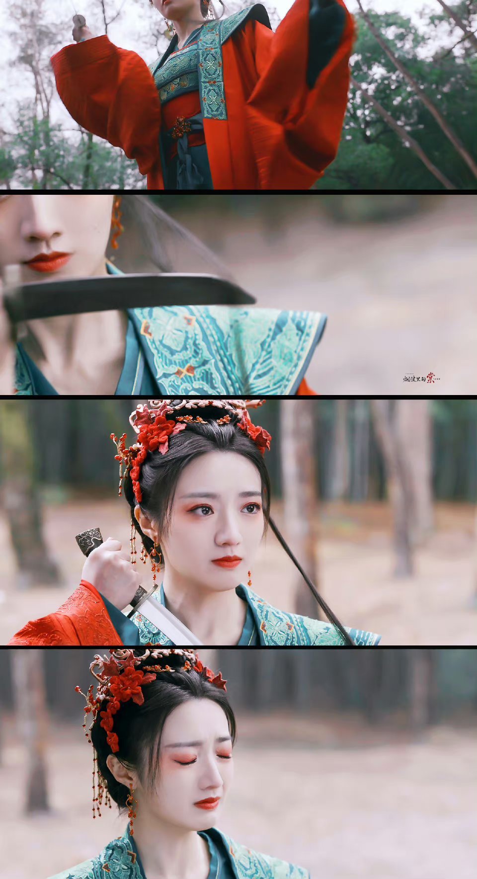 #穆念慈大婚割发断情#穆念慈割发断情这段的演绎真的是太好了，两个人最终还是分道扬