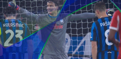 亚特兰大城门第12分钟失手，意甲最后的体面到此为止了。本赛季欧冠亚特兰大成为了意