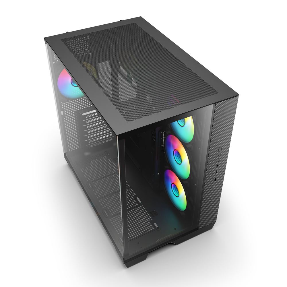 Sharkoon 推出 Steel Shark：双舱式 ATX 机箱，支持背插主板