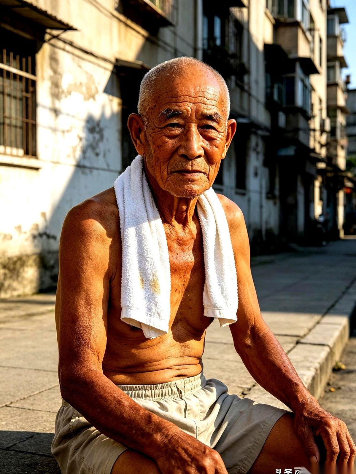 下班回家刚走到楼道口，我的脚步就猛地刹住了。
三四十年的老家属楼，墙皮直掉，进进