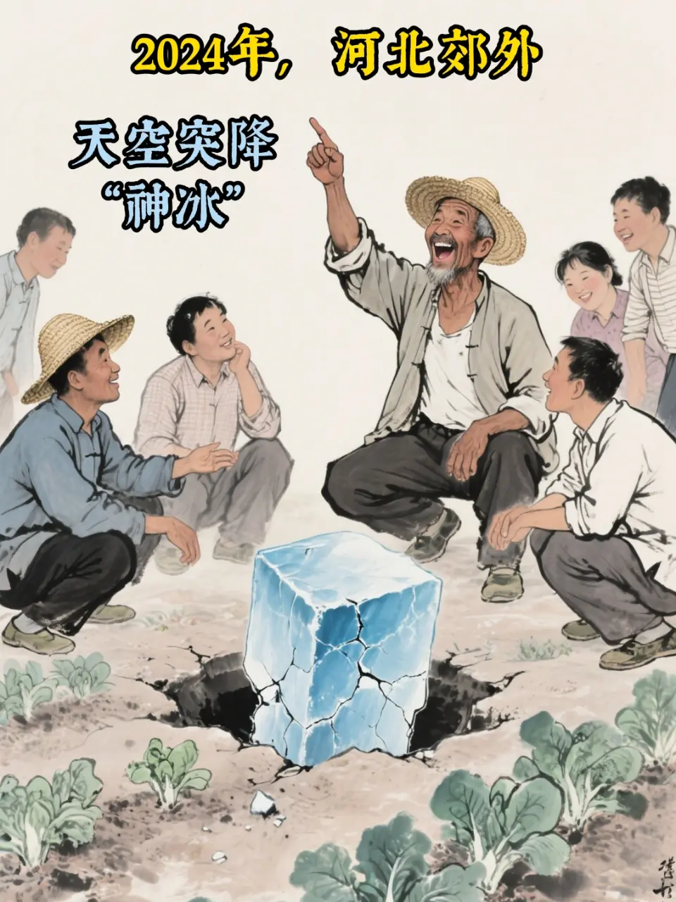 天降“蓝冰”，老天恩赐的无根之水？