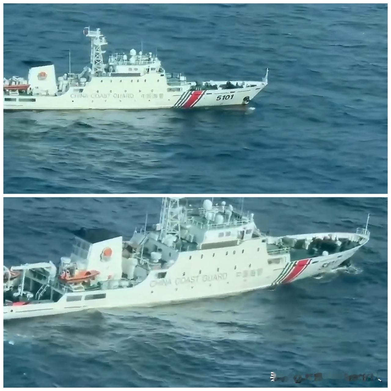 🇵🇭菲律宾海岸警卫队称，🇨🇳中国通过技术手段在黄岩岛附近海域建立了“电子