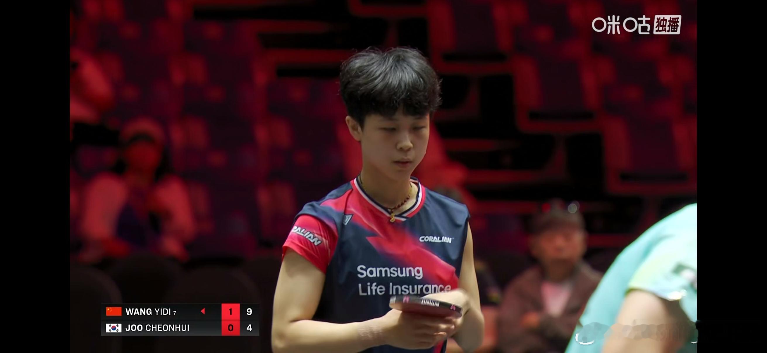 WTT新加坡大满贯2026 女单1/32决赛：🇨🇳王艺迪3比0朱芉曦🇰🇷