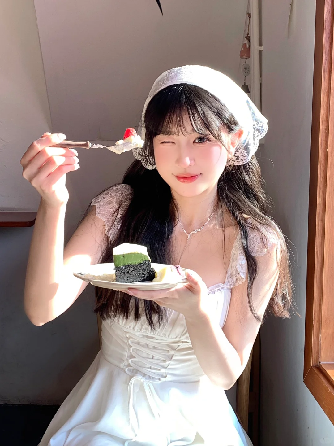 蛋糕店这么拍好好看˖°⸝⸝🍨速速来学