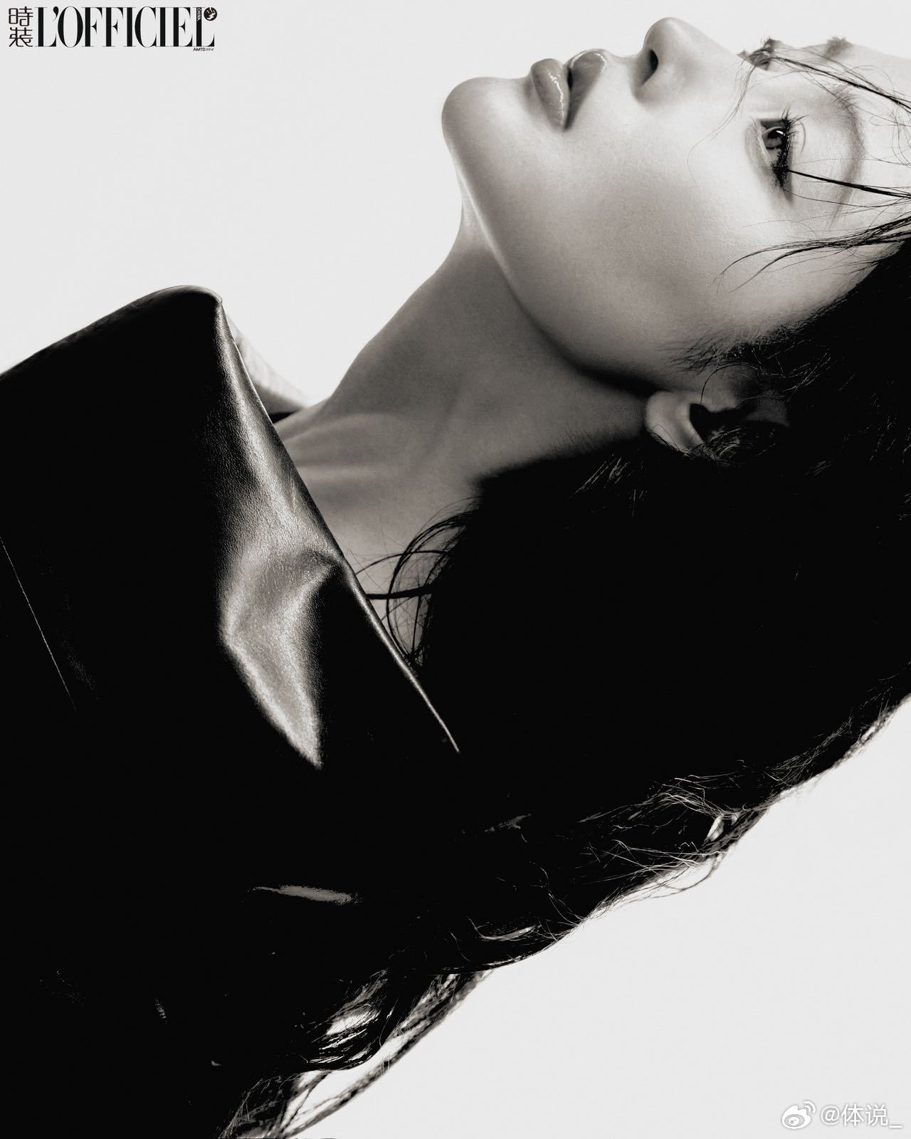 张天爱时装二月刊封面   张天爱这组时装大片表现力直接封神！镜头感与气场双在线，