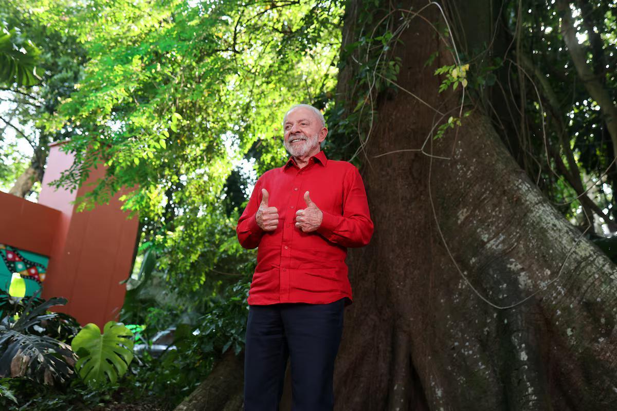 [To learn English]
Brazilian President L