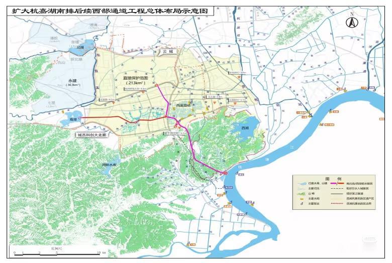 对应的冷知识：这条隧道不在西湖文化景观世界遗产核心区的范围内。
热知识，西湖景区