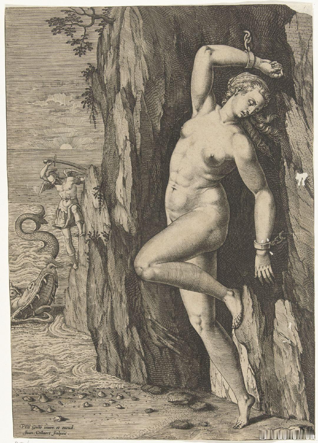 西洋历史文化鱼缸 博物馆奇妙之旅 荷兰版画家菲利普·加勒（Philip Gall