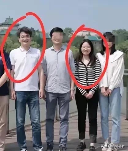 武汉大学86页PPT举报材料里的两位当事人，付磊教授和曾梦琪教授的同框合影，这两
