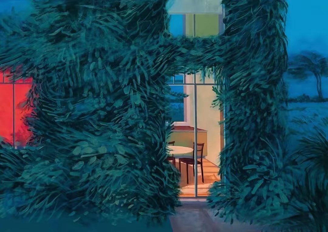 【阿尔菲·凯恩 】（1996年-）英国艺术家。   他是建筑专业毕业后转向绘画，