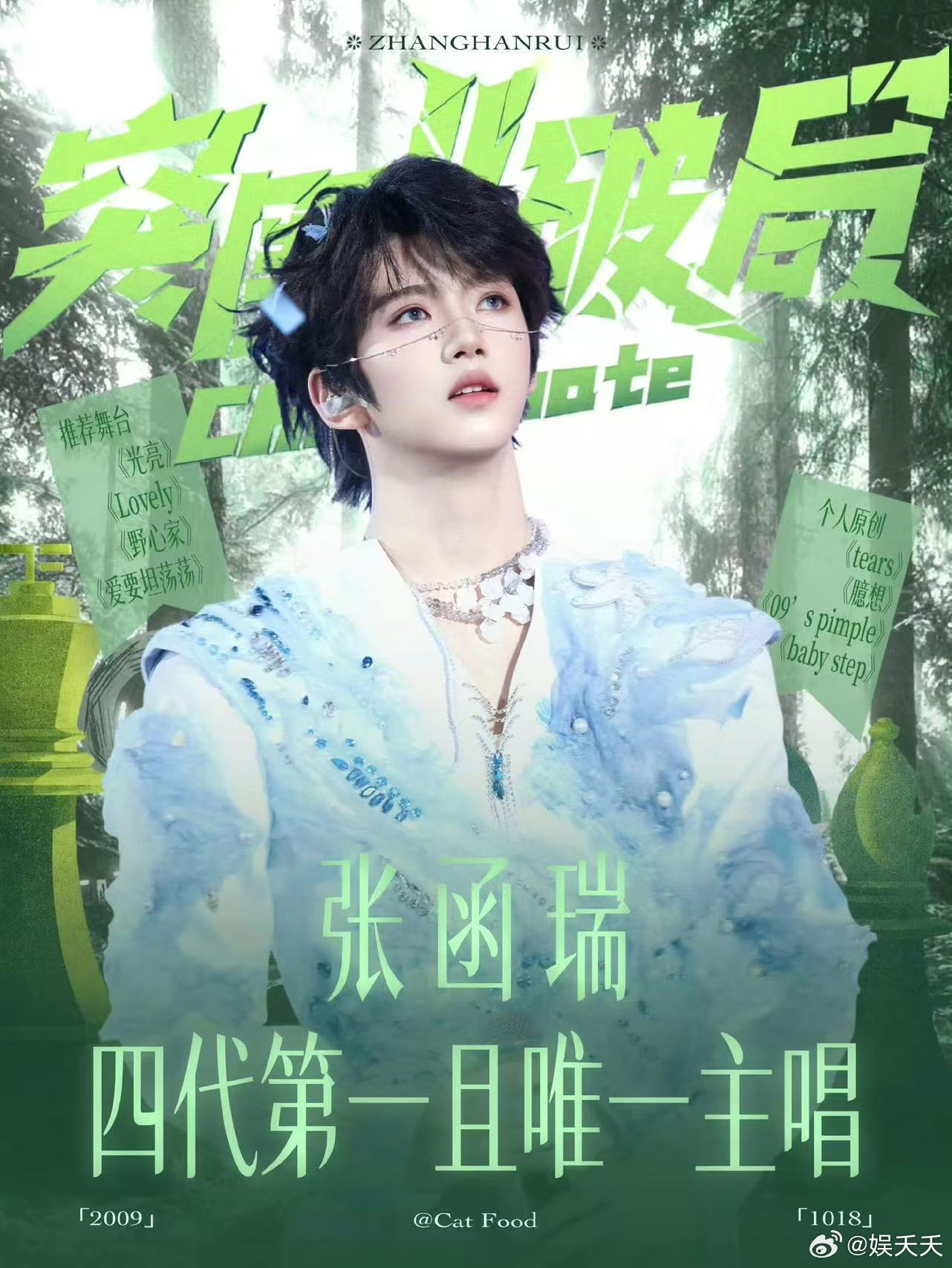 张函瑞新歌上线 太佩服张函瑞Cino了！新歌《baby's horizon》从词
