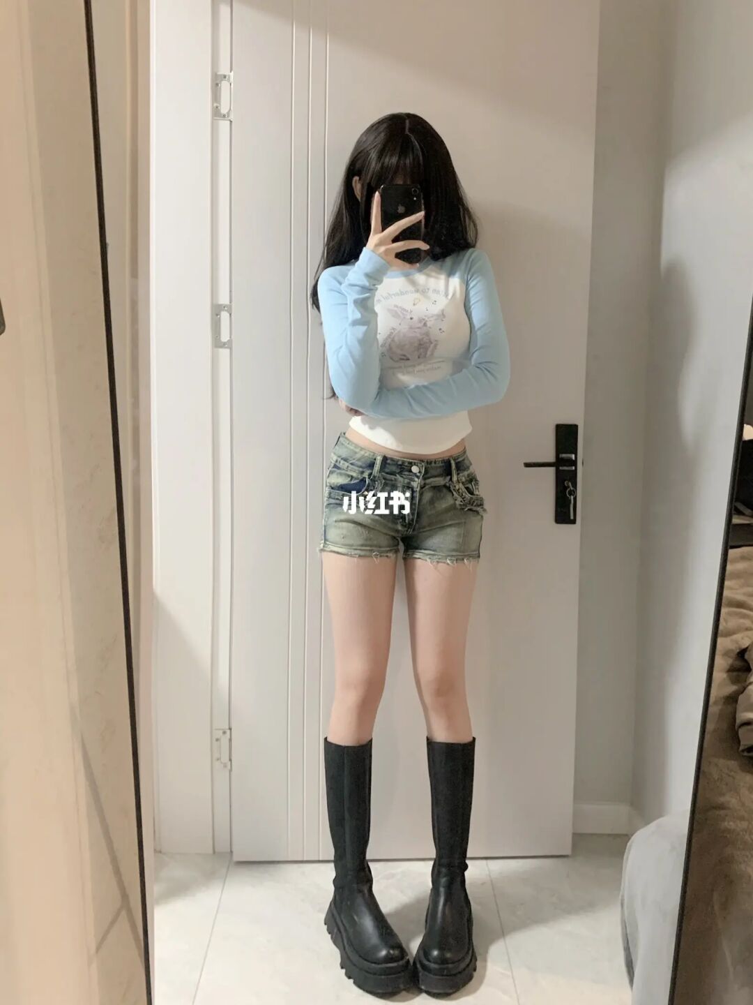 很爱现在的腿！