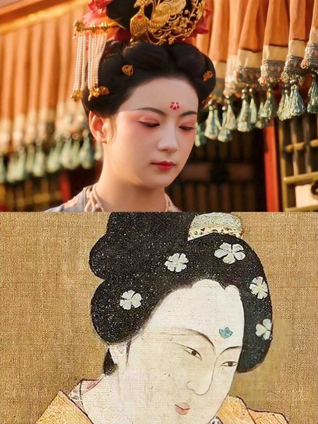 国色芳华好还原的唐朝妆造，你给打几分？ 