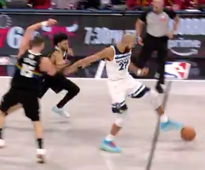 戈贝尔你这是姆巴佩附身了？森林狼vs掘金