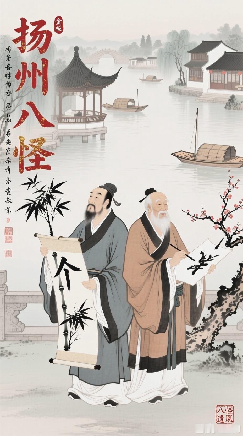 清代中叶画坛被摹古守旧的正统派垄断，“扬州八怪”被当时卫道文人骂作离经叛道的“异
