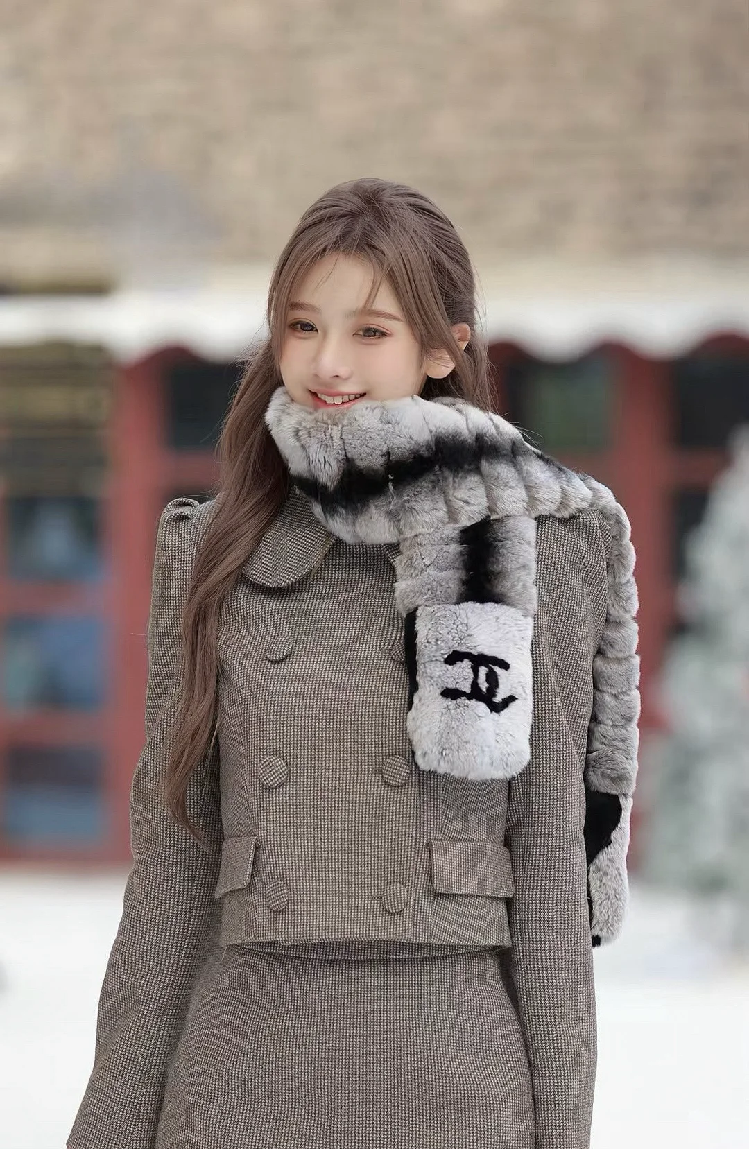 毛茸茸穿搭✖️10