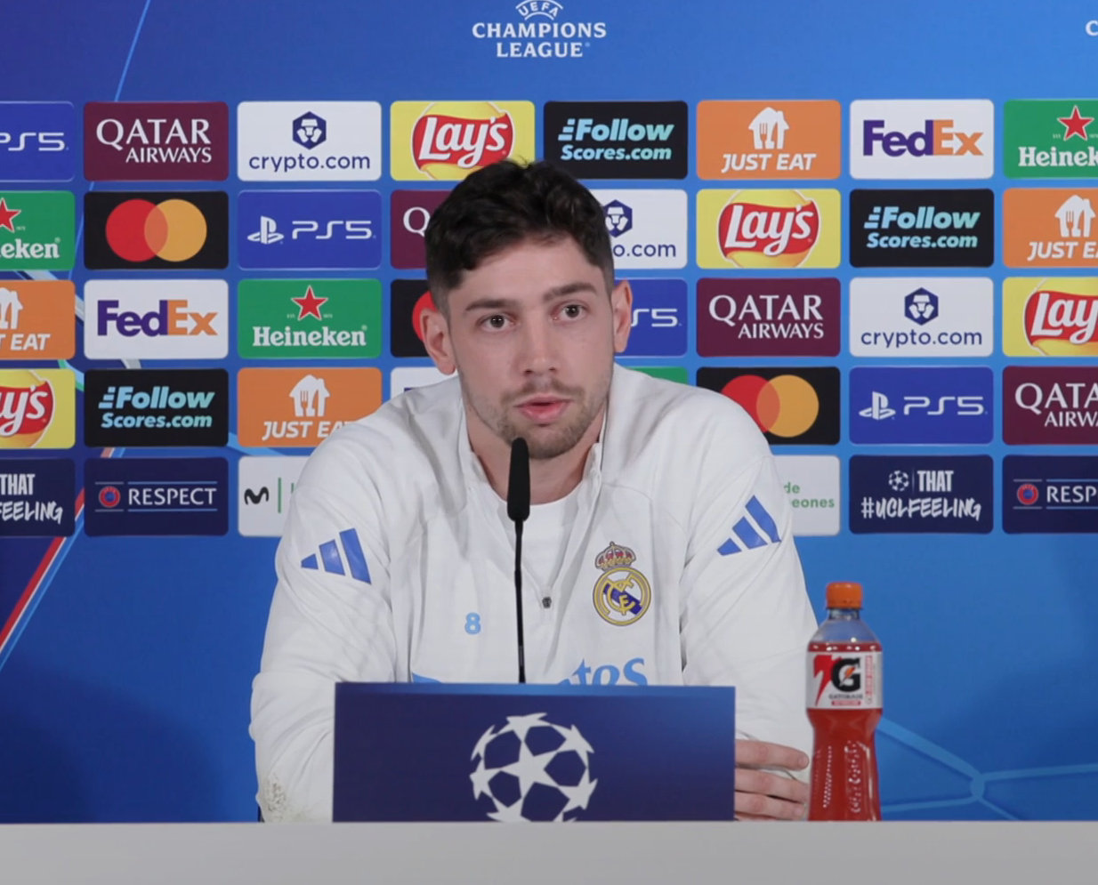 巴尔韦德 赛前新闻发布会：【明天的球迷有多重要？】接下来的比赛太令人期待了，面对