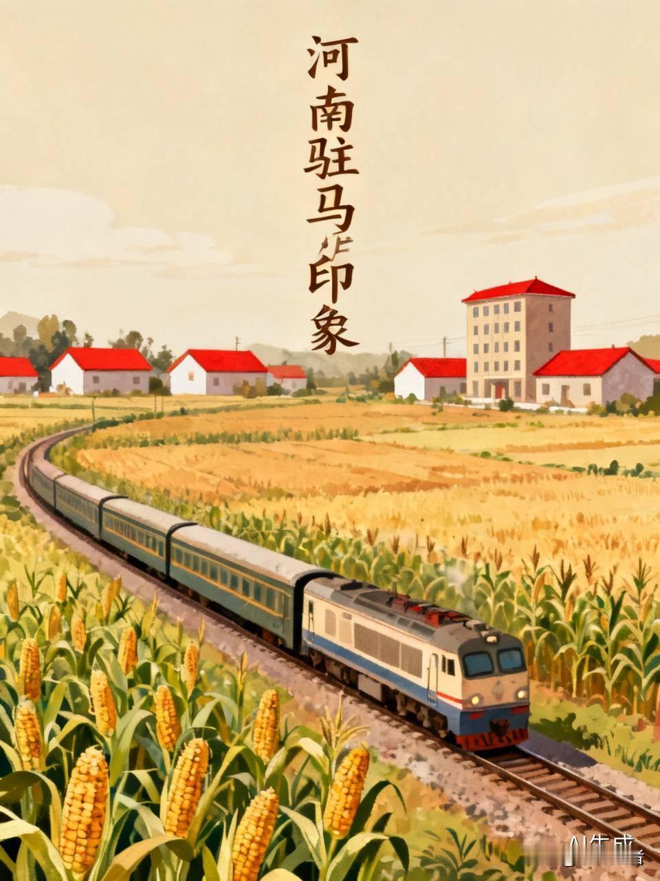 到了河南，这是北方吧！从火车窗外就能看出端倪，周边田野里种的多是玉米而非水稻。