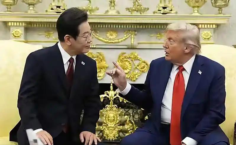 韩国总统李在明摊上大麻烦了！韩国总统李在明今天在全世界的关注下表演了一场自取其辱