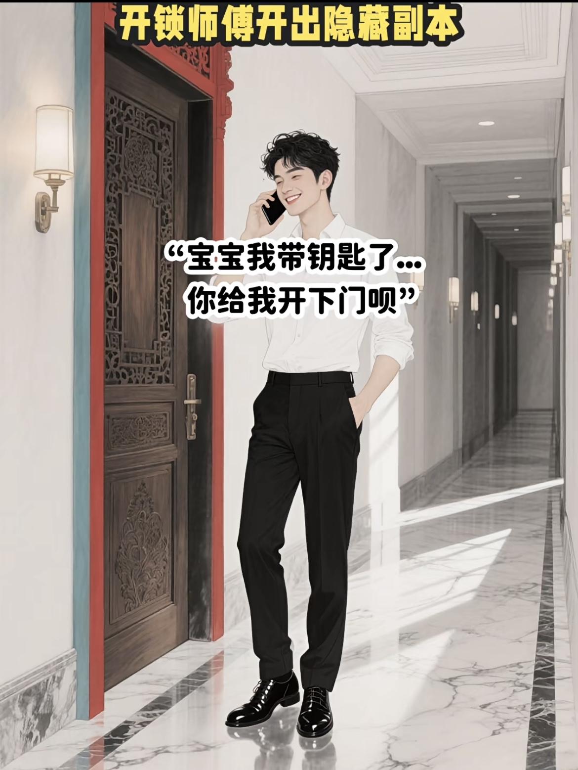 “开锁师傅开出隐藏副本”[狗头][打脸][碰拳]