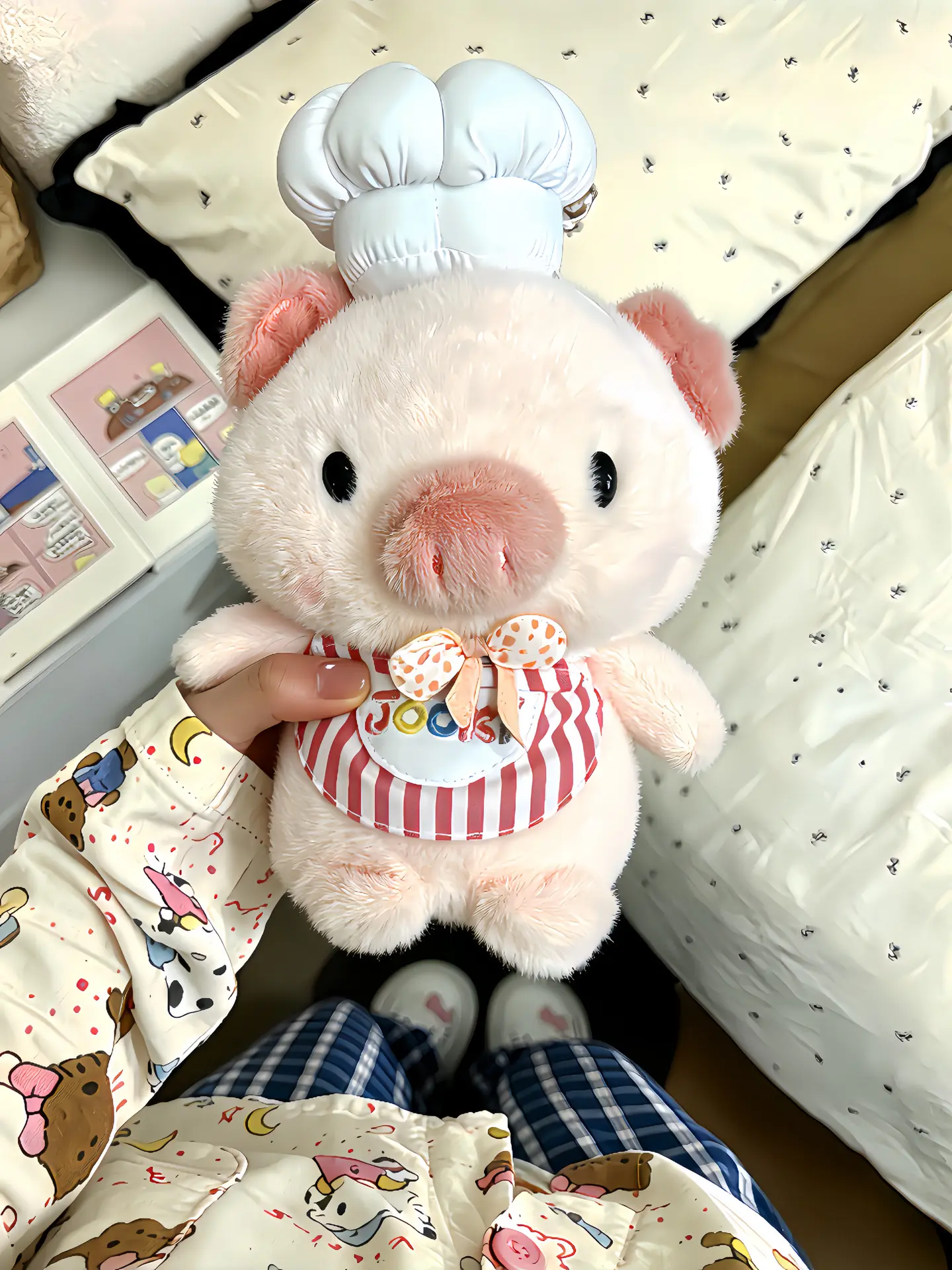 猪你的鼻子有两个孔🐽。