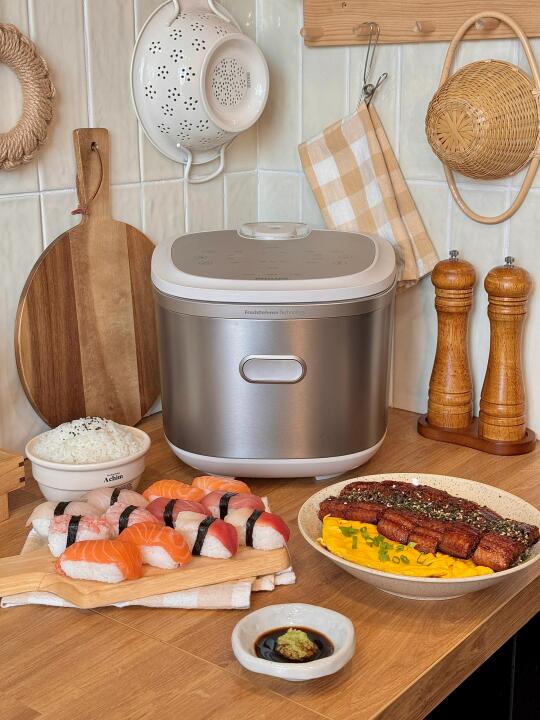 复古厨房的幸福密码|煮饭超香的0涂层电饭煲