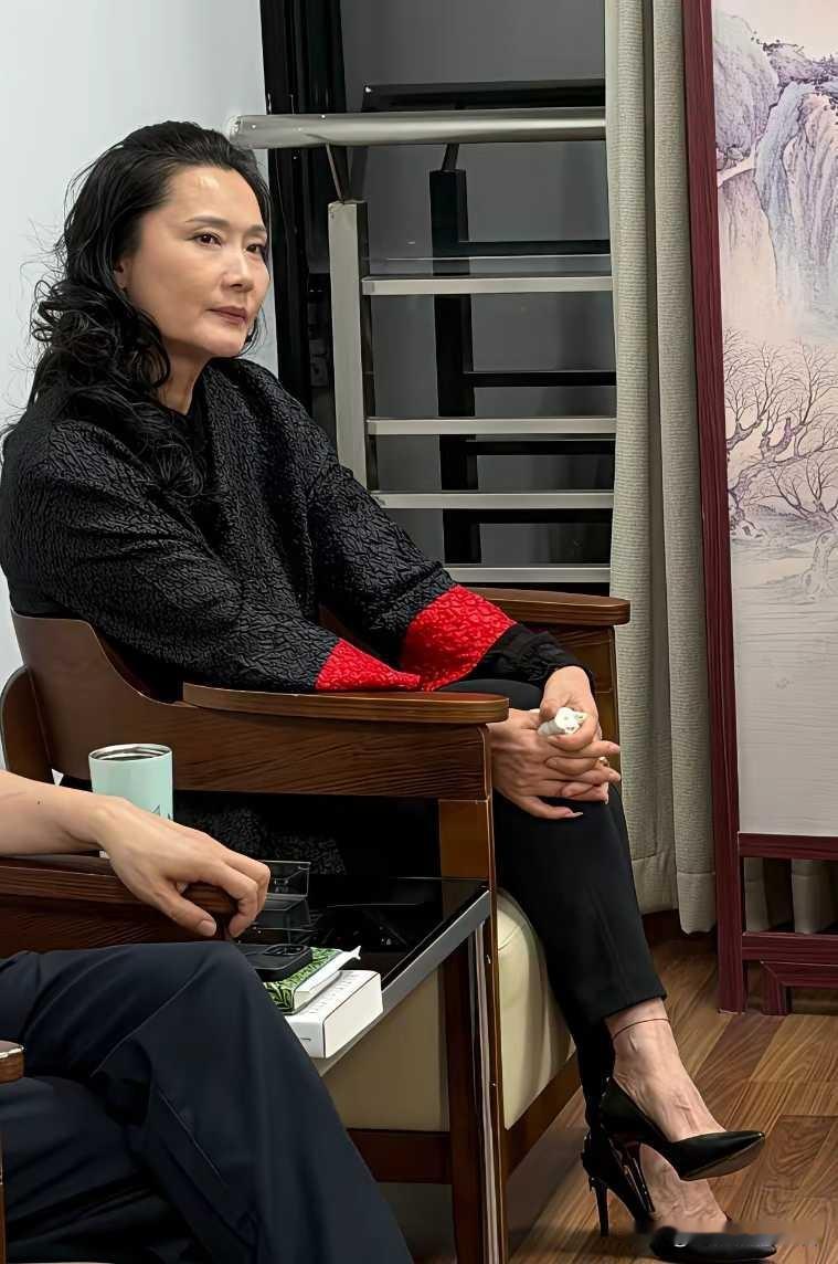 何赛飞才是真的有气质，让人不敢轻易靠近，不敢招惹，长得还漂亮，就像她演的《大宅门