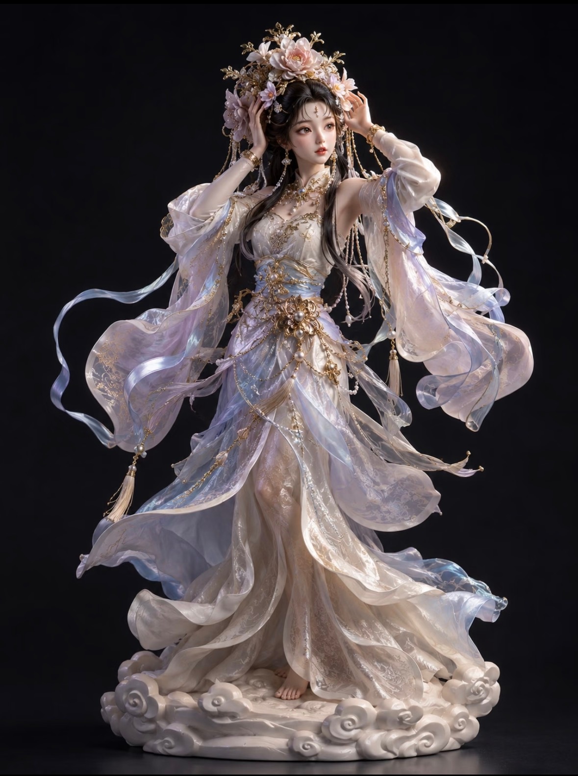 国风神女概念设计，织女的6种造型都太美了！动漫仲夏狂欢季夏日潮玩谷子派对