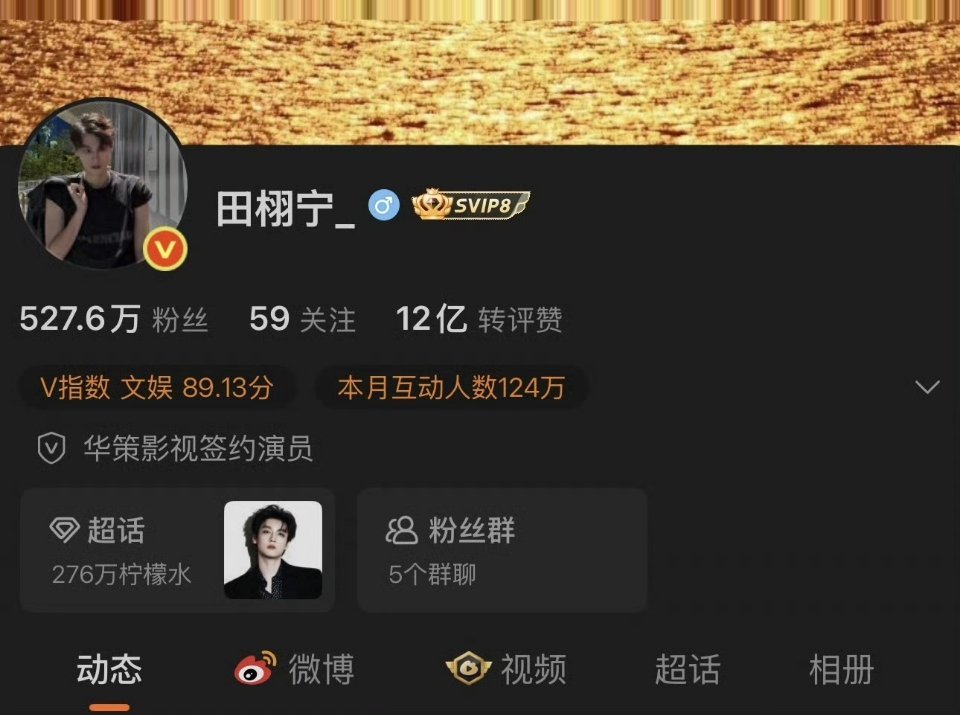 田栩宁 广场都是迪丽热巴 粉丝诶别的不说，单迪丽热巴微博数据和田栩宁微博数据对比