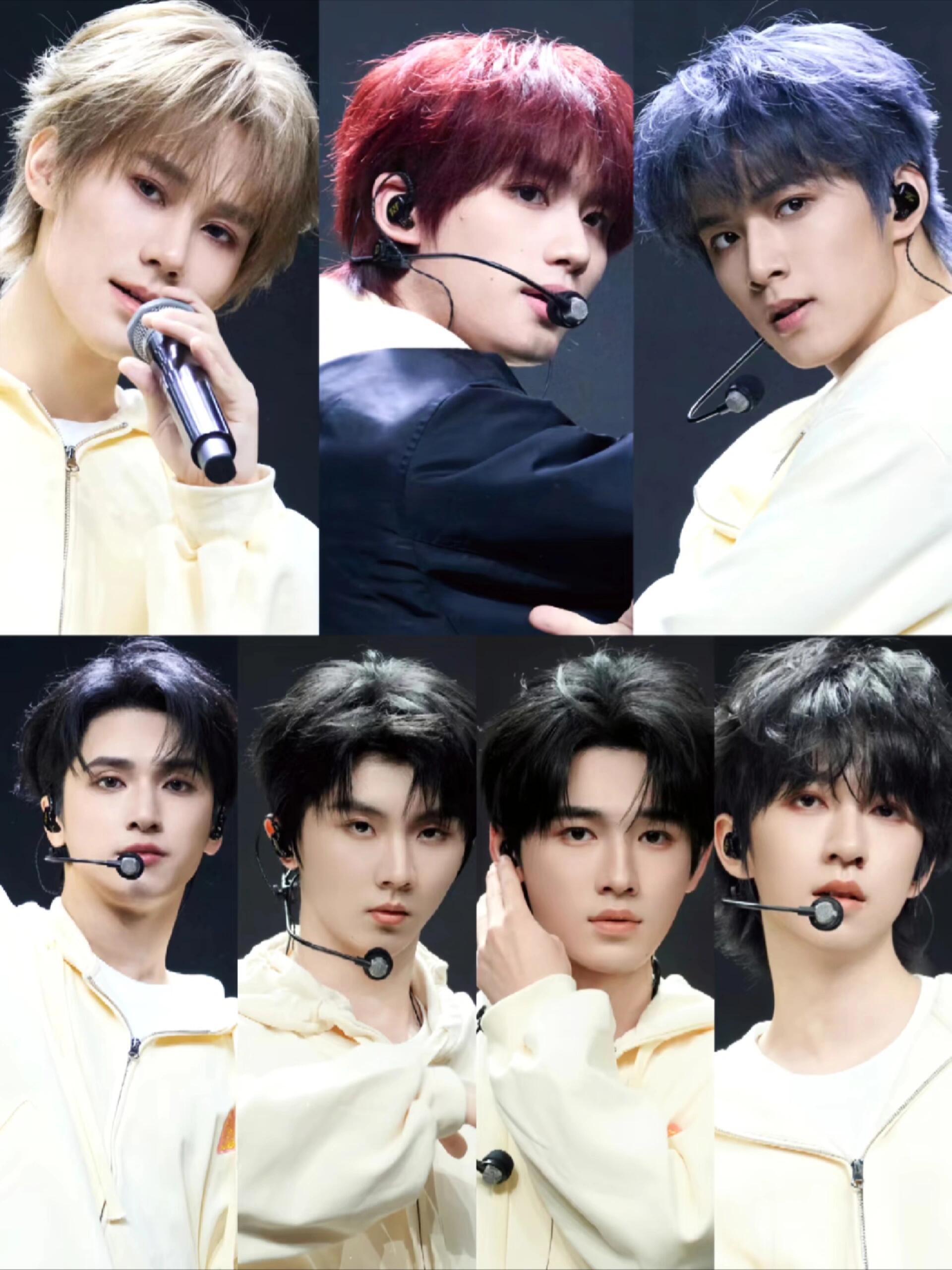 时代少年团六周年新发色怎么样 