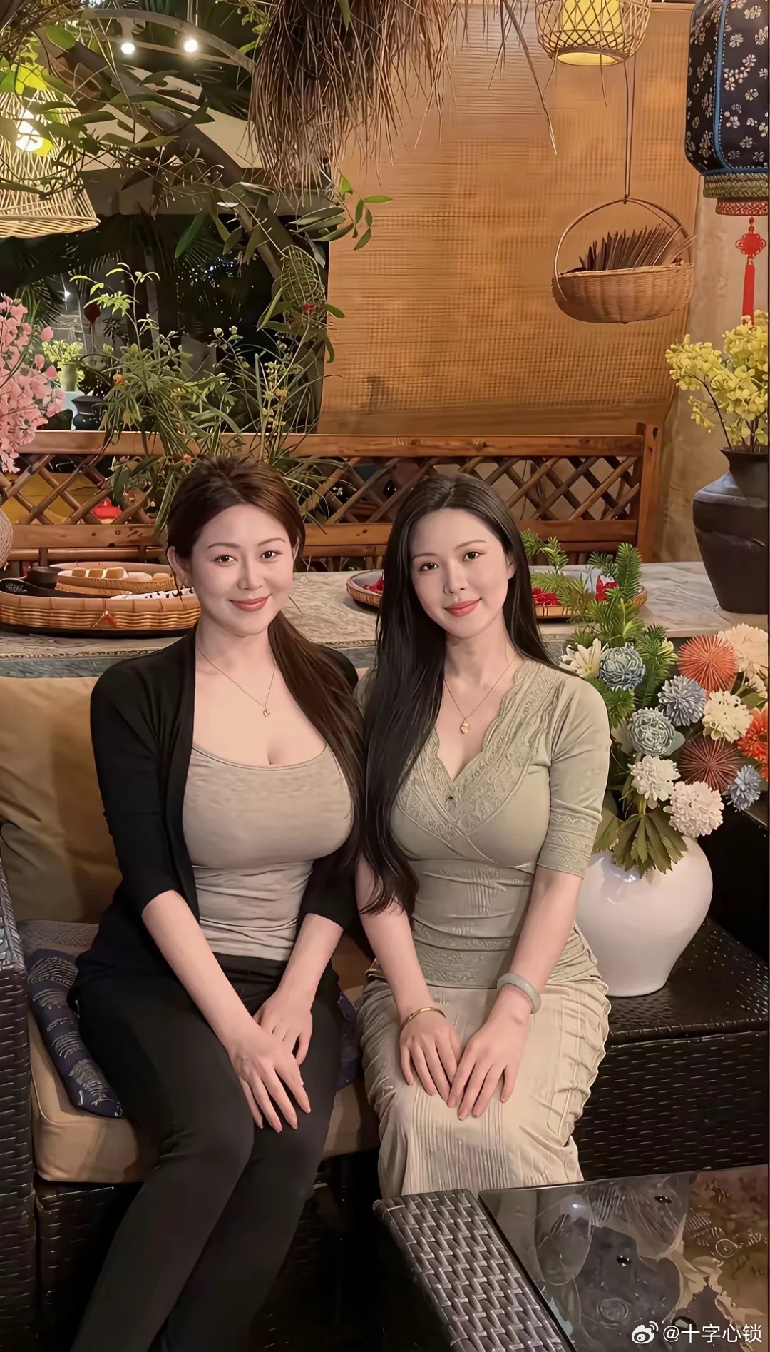 两个女孩中，一个是广东，一个是湖北的，你们看得出哪个是广东的吗？ 