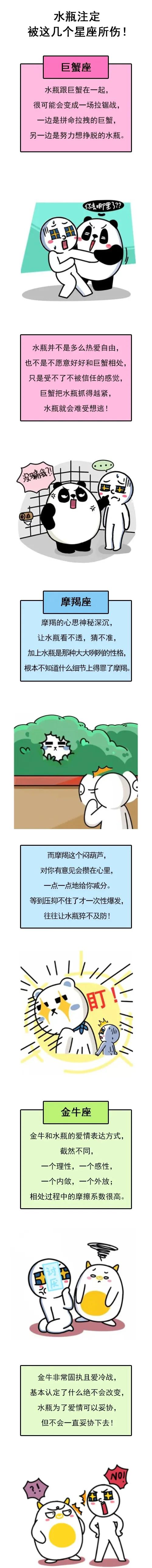 水瓶注定被这几个星座所伤！