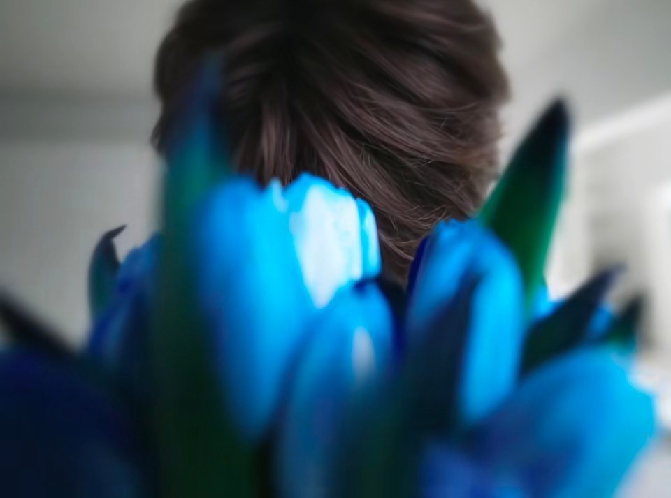 一点发缝都看不到真好 