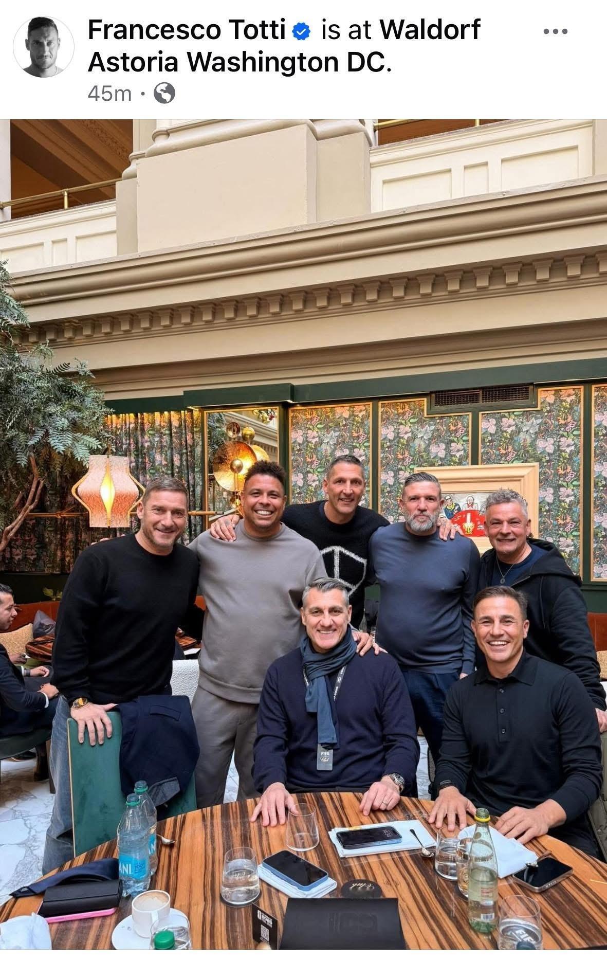 齊齊去曬華盛頓，今晚抽籤儀式應該都會見到佢哋。 🇺🇸🇨🇦🇲🇽 