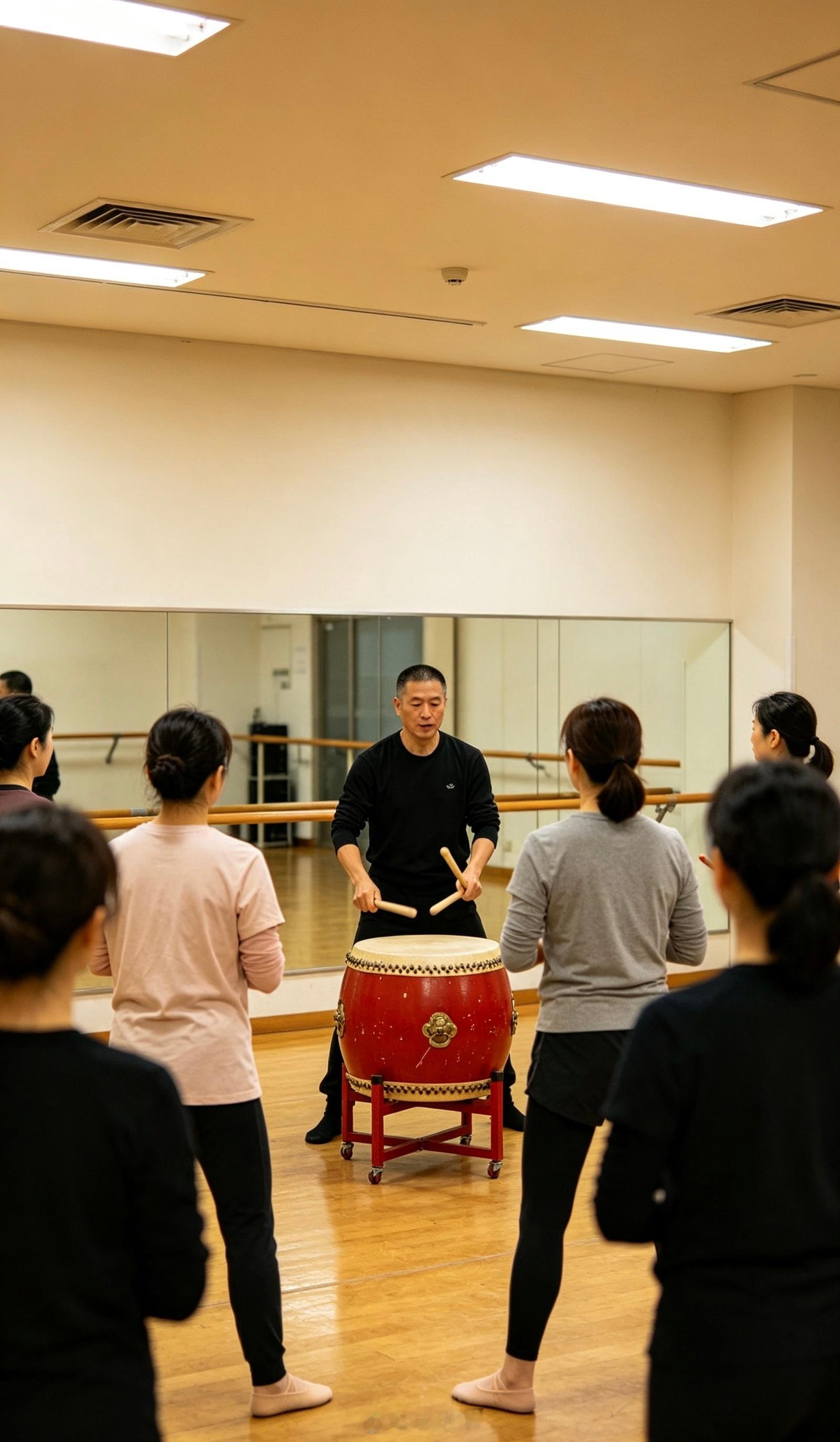 宁波聂艳老师深耕教学30年带老年学员跳鼓舞一座城市的文化底蕴，不仅体现在大型文化